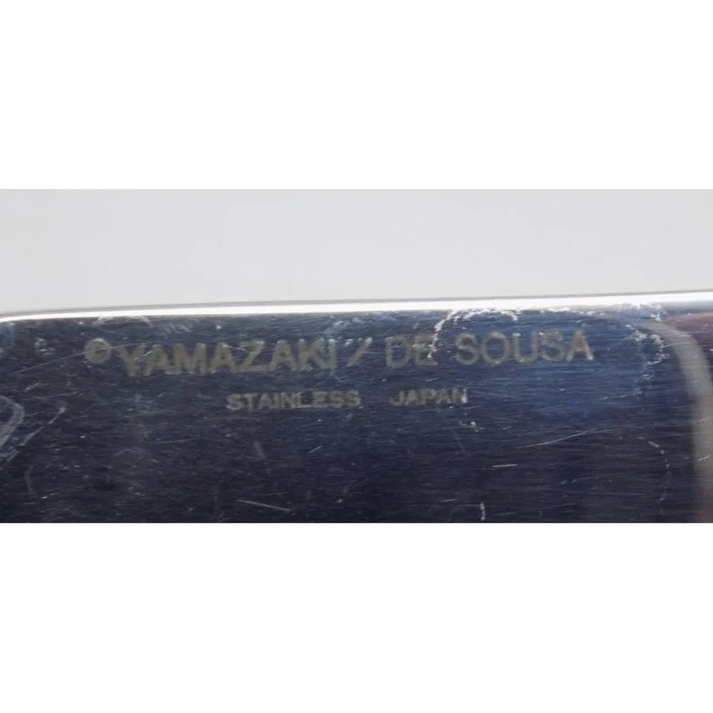 Yamazaki Iris Pattern Dinner Knife De Sousa 8.75 Inches Stainless Steel Japan